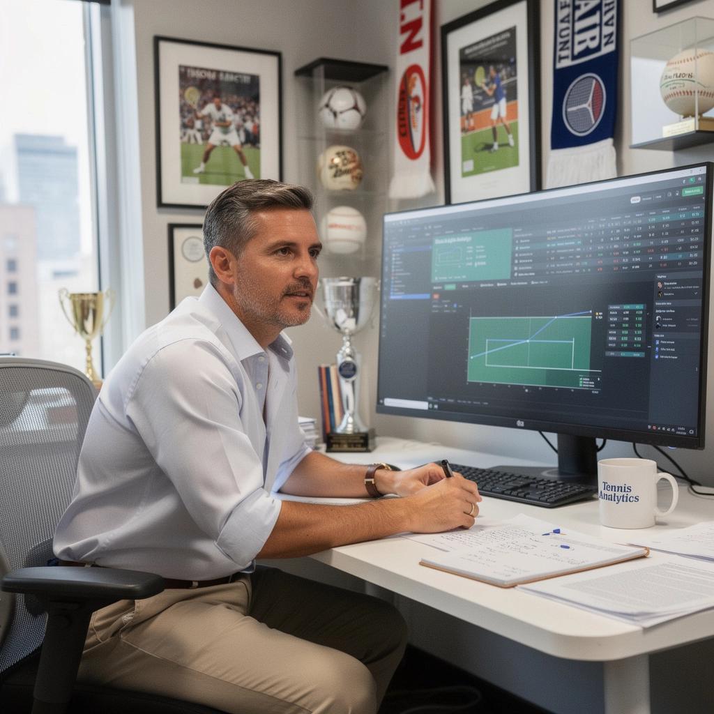 Ein Trainer gibt wertvolle Tipps zur Verbesserung der Fitness für Tennisspieler.